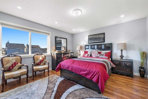 9287 Saddlebrook Drive Ne, Calgary, AB - Indoor Photo Showing Bedroom