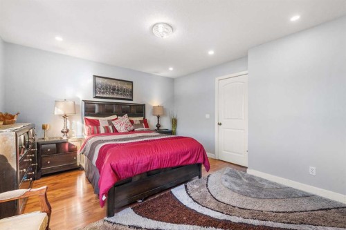 9287 Saddlebrook Drive Ne, Calgary, AB - Indoor Photo Showing Bedroom