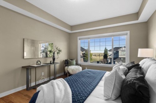 133 Sage Valley Close Nw, Calgary, AB - Indoor Photo Showing Bedroom