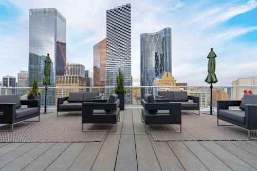 2004-108 9Th Avenue Sw, Calgary, AB - Outdoor With Deck Patio Veranda