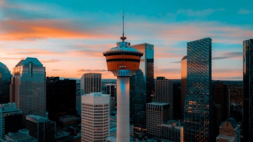 2004-108 9Th Avenue Sw, Calgary, AB - Outdoor With View