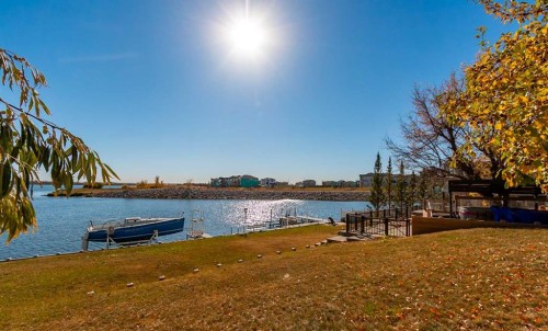 1044 West Chestermere Drive, Chestermere, AB - Outdoor With Body Of Water With View
