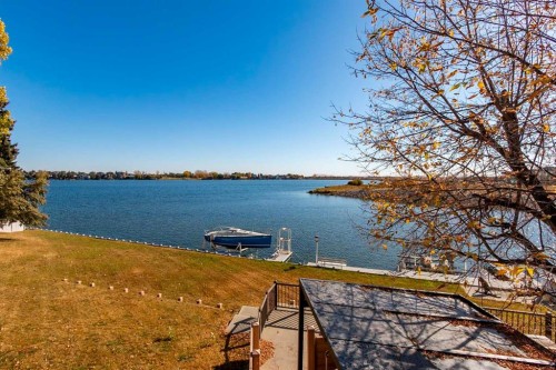 1044 West Chestermere Drive, Chestermere, AB - Outdoor With Body Of Water With View
