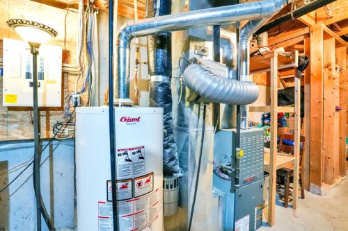 702-760 Railway Gate Sw, Airdrie, AB - Indoor Photo Showing Basement