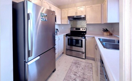 12 Shawbrooke Court Sw, Calgary, AB - Indoor Photo Showing Kitchen With Stainless Steel Kitchen With Double Sink