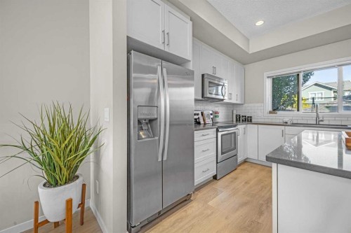 8048 Masters Boulevard Se, Calgary, AB - Indoor Photo Showing Kitchen With Upgraded Kitchen