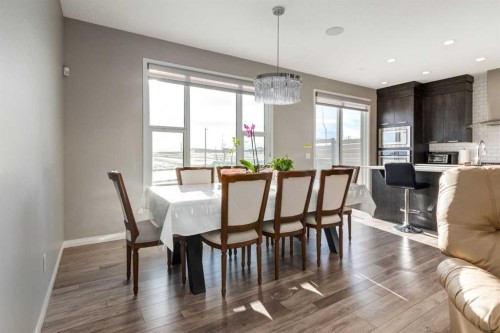 82 Howse Common Ne, Calgary, AB - Indoor Photo Showing Dining Room