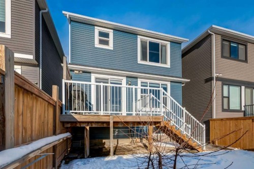 82 Howse Common Ne, Calgary, AB - Outdoor With Deck Patio Veranda With Exterior