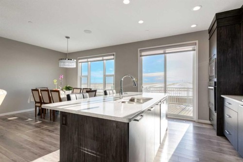 82 Howse Common Ne, Calgary, AB - Indoor Photo Showing Kitchen With Upgraded Kitchen