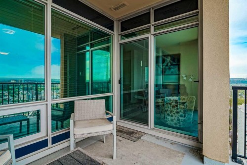 3303-930 6 Avenue Sw, Calgary, AB - Outdoor With Deck Patio Veranda With Exterior