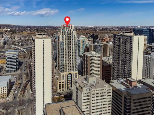 3303-930 6 Avenue Sw, Calgary, AB - Outdoor