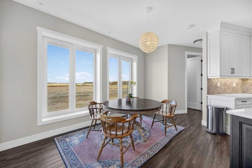1474 Twp314, Rural Mountain View County, AB - Indoor Photo Showing Dining Room