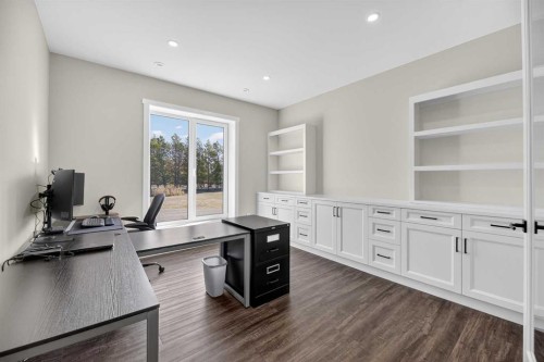 1474 Twp314, Rural Mountain View County, AB - Indoor Photo Showing Office