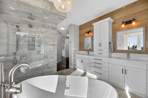 1474 Twp314, Rural Mountain View County, AB - Indoor Photo Showing Bathroom