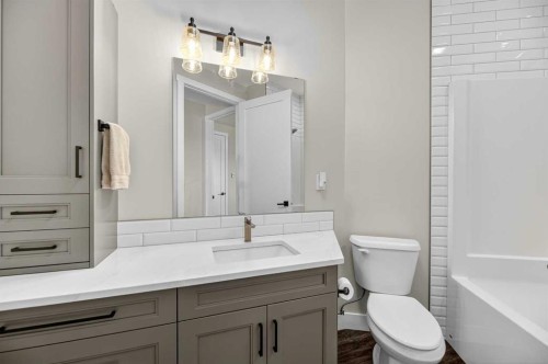 1474 Twp314, Rural Mountain View County, AB - Indoor Photo Showing Bathroom