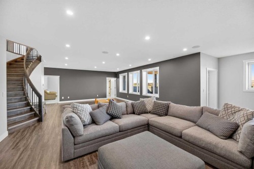 1474 Twp314, Rural Mountain View County, AB - Indoor Photo Showing Living Room