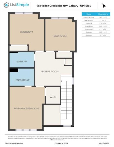 95 Hidden Creek Rise Nw, Calgary, AB - Other