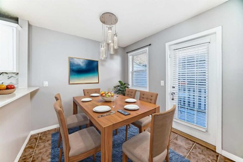 95 Hidden Creek Rise Nw, Calgary, AB - Indoor Photo Showing Dining Room