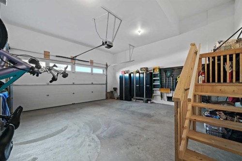 12 Cranbrook Mews Se, Calgary, AB - Indoor Photo Showing Garage