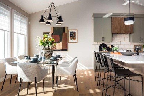 96 Cimarron Estates Drive, Okotoks, AB - Indoor Photo Showing Dining Room
