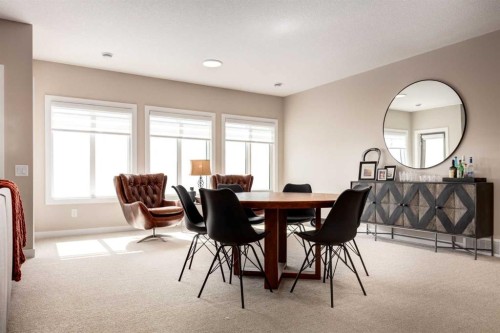 96 Cimarron Estates Drive, Okotoks, AB - Indoor Photo Showing Dining Room