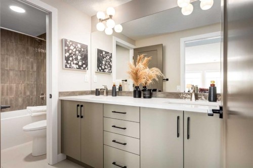 96 Cimarron Estates Drive, Okotoks, AB - Indoor Photo Showing Bathroom