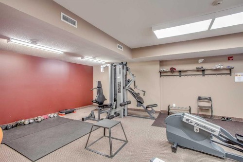 217-60 Royal Oak Plaza Nw, Calgary, AB - Indoor Photo Showing Gym Room