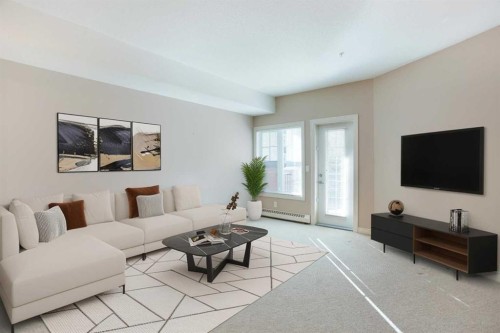217-60 Royal Oak Plaza Nw, Calgary, AB - Indoor Photo Showing Living Room