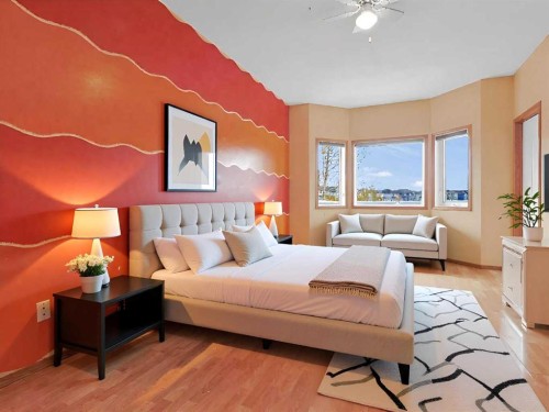 622 Saddlecreek Way Ne, Calgary, AB - Indoor Photo Showing Bedroom