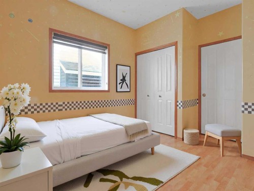 622 Saddlecreek Way Ne, Calgary, AB - Indoor Photo Showing Bedroom