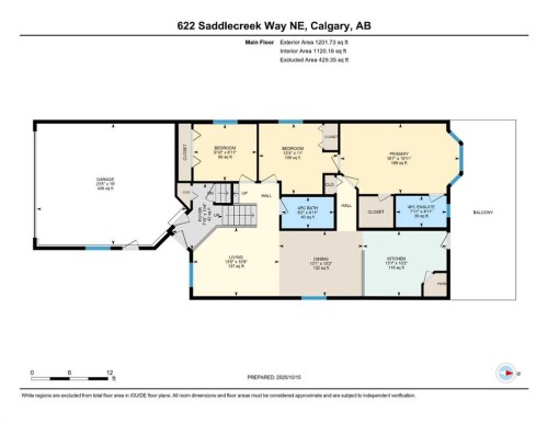 622 Saddlecreek Way Ne, Calgary, AB - Other