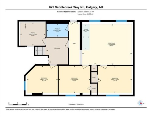 622 Saddlecreek Way Ne, Calgary, AB - Other