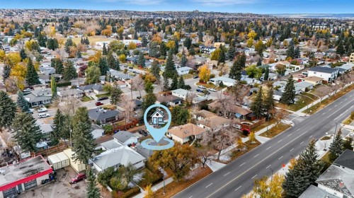 2615 37 Street Sw, Calgary, AB - Outdoor With View