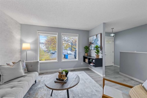 132 Whitehill Place Ne, Calgary, AB - Indoor Photo Showing Living Room