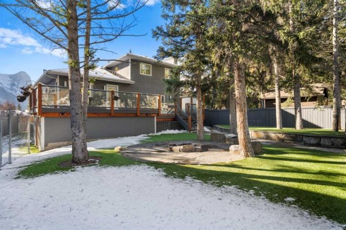 327 Canyon Close, Canmore, AB - Outdoor With Deck Patio Veranda