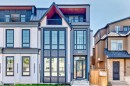 2313 23 Avenue Sw, Calgary, AB  - Outdoor With Balcony With Facade 
