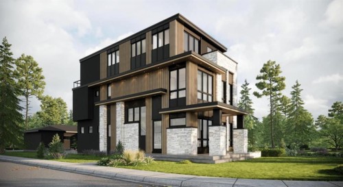 2401 4 Avenue Nw, Calgary, AB - Outdoor With Facade