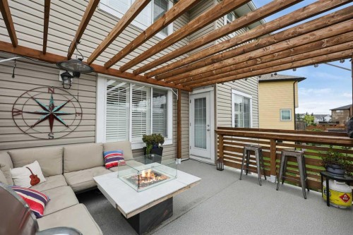 60 Canoe Cove Sw, Airdrie, AB - Outdoor With Deck Patio Veranda With Exterior