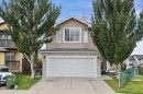 60 Canoe Cove Sw, Airdrie, AB  - Outdoor With Facade 