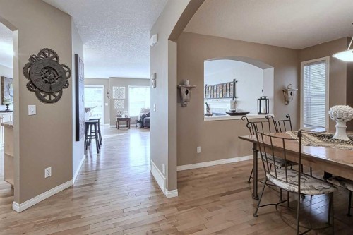 73 Everwoods Road Sw, Calgary, AB - Indoor Photo Showing Dining Room