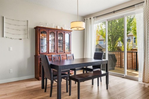 59 Sage Bluff Road Nw, Calgary, AB - Indoor Photo Showing Dining Room