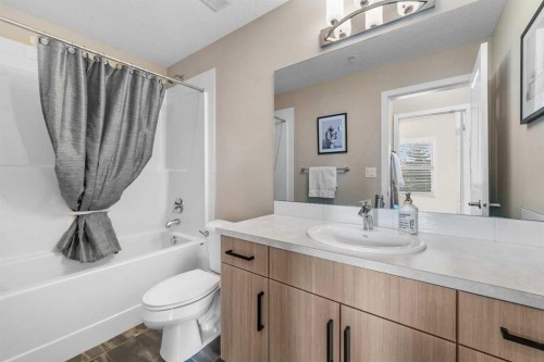117-200 Cranfield Common Se, Calgary, AB - Indoor Photo Showing Bathroom