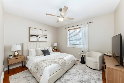 261 Bridlecreek Park Sw, Calgary, AB - Indoor Photo Showing Bedroom