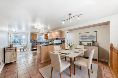 261 Bridlecreek Park Sw, Calgary, AB - Indoor Photo Showing Dining Room