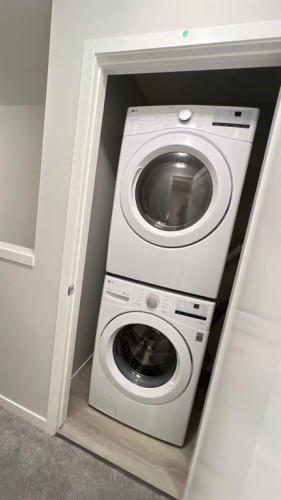 608 Copperstone Manor Se, Calgary, AB - Indoor Photo Showing Laundry Room