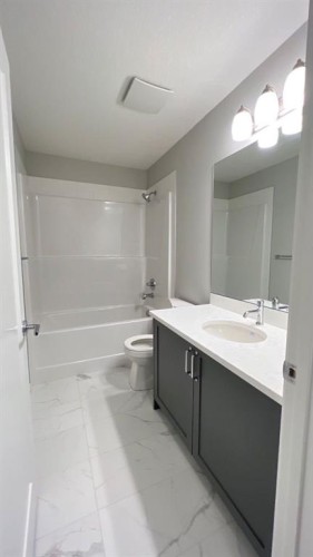 608 Copperstone Manor Se, Calgary, AB - Indoor Photo Showing Bathroom