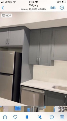 608 Copperstone Manor Se, Calgary, AB -  Photo Showing Kitchen