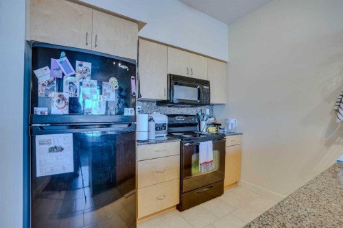 101-8710 Horton Road Sw, Calgary, AB - Indoor Photo Showing Kitchen