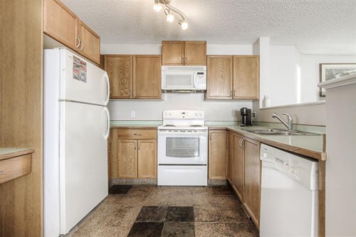 133 Hidden Spring Circle Nw, Calgary, AB - Indoor Photo Showing Kitchen With Double Sink