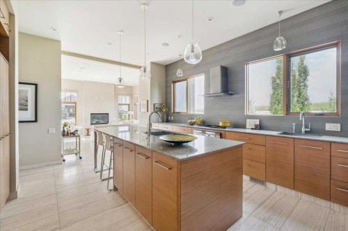 374 Discovery Ridge Way Sw, Calgary, AB - Indoor Photo Showing Kitchen With Upgraded Kitchen